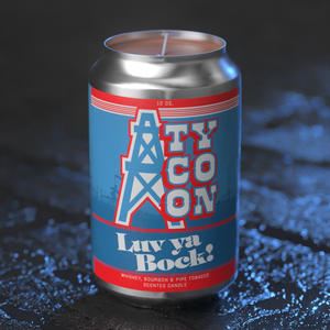 "Tycoon" - Beer Can Candle