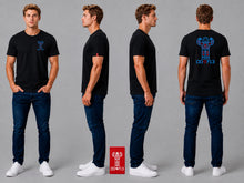 Load image into Gallery viewer, OG 713 Neon Sign black shirt