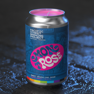 "Mont-Rosé" - Beer Can Candle