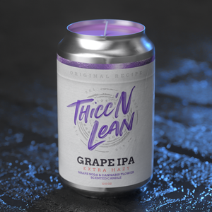 Thicc 'N' Lean" - Beer Can Candle