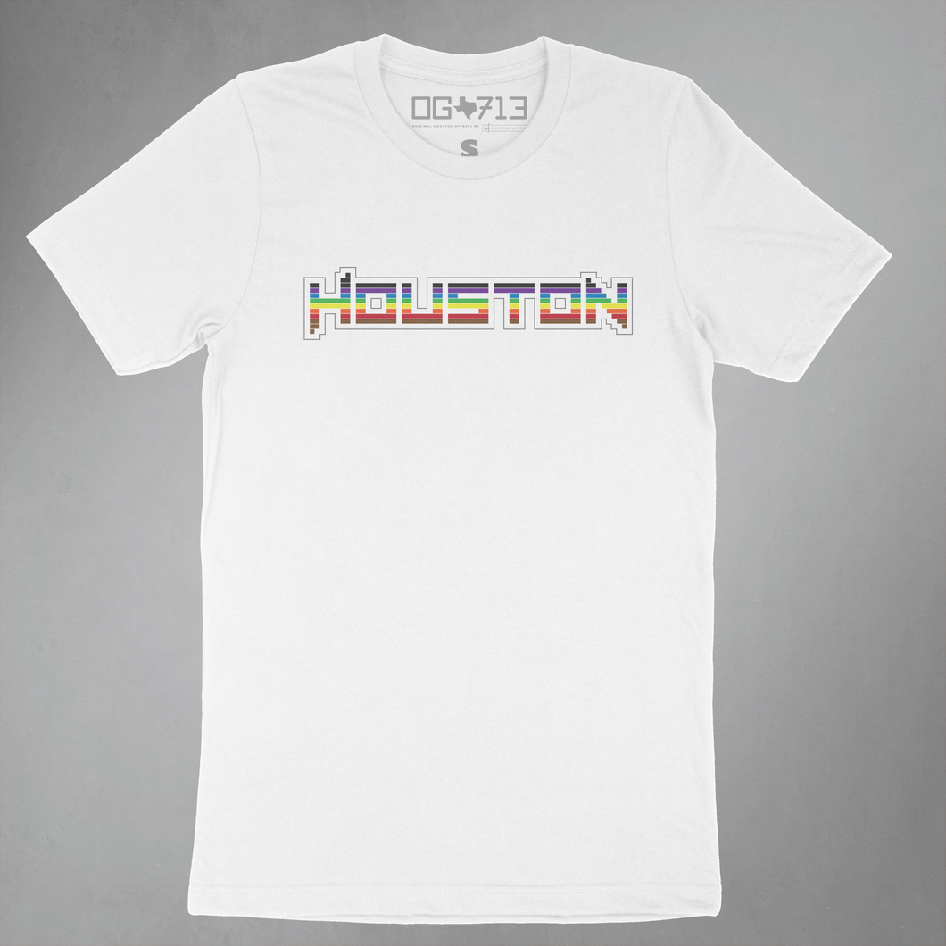 Houston Start Screen - Rainbow