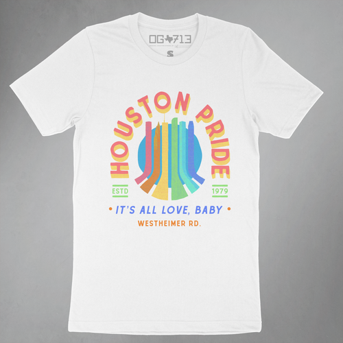 Unisex Houston Texas H Town Baseball State Pride T Shirt — RamShirts