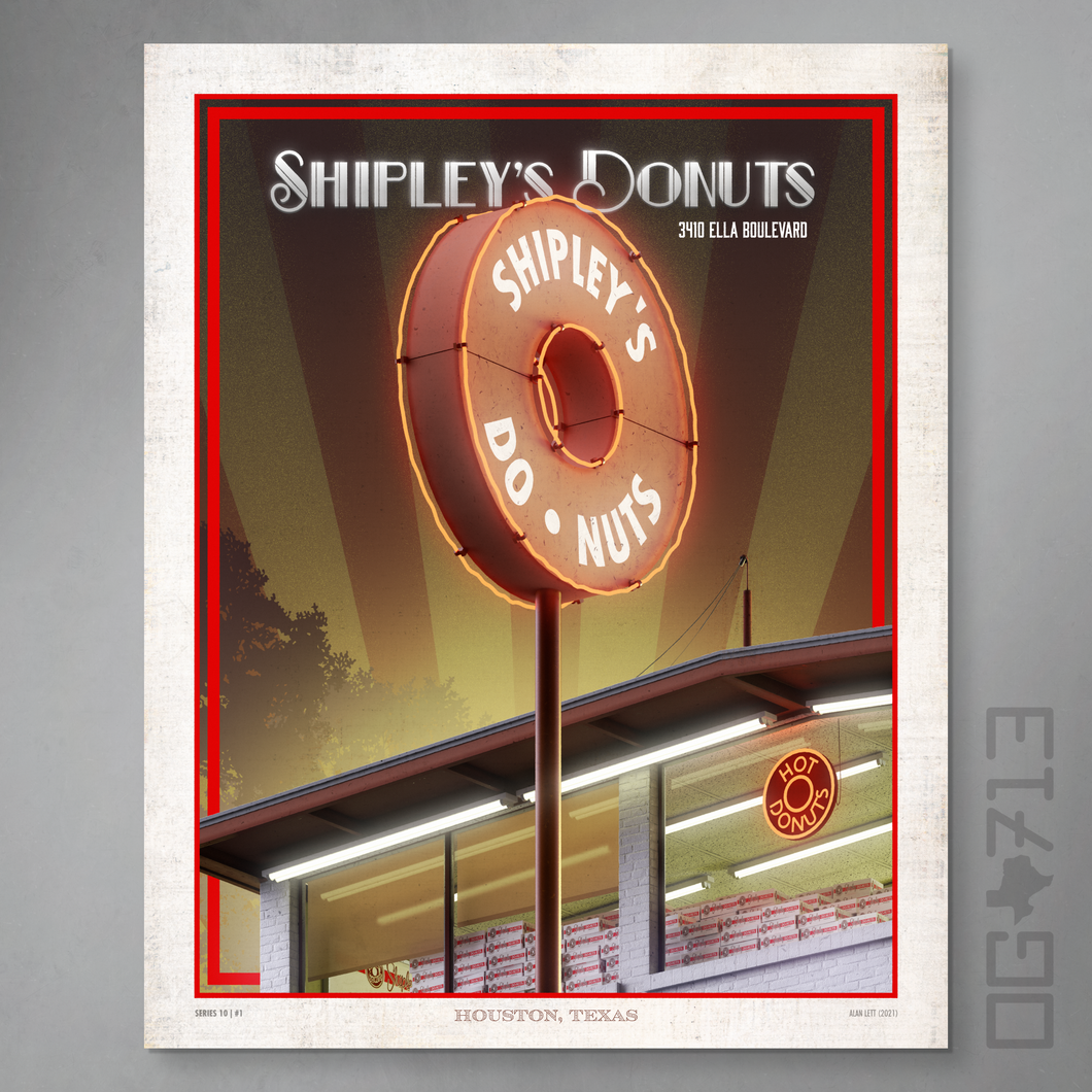 Houston Landmark Series - Shipley's Do-nuts