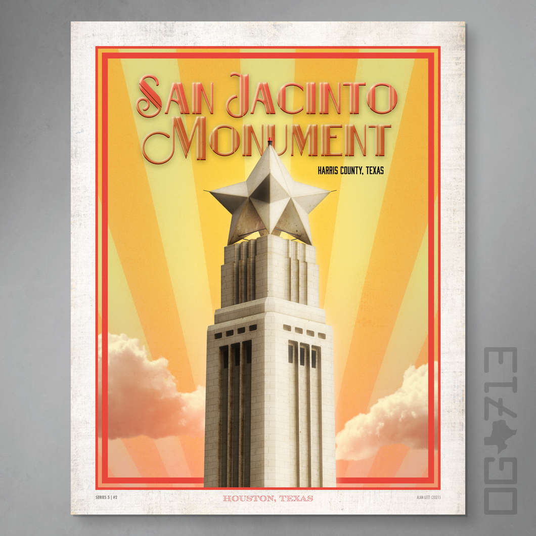 Houston Landmark Series - San Jacinto Monument