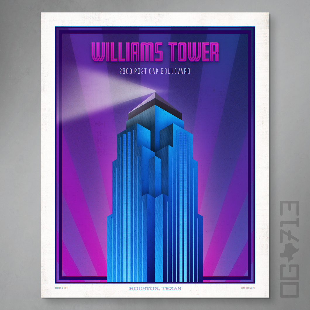 Houston Landmark Series- Williams Tower