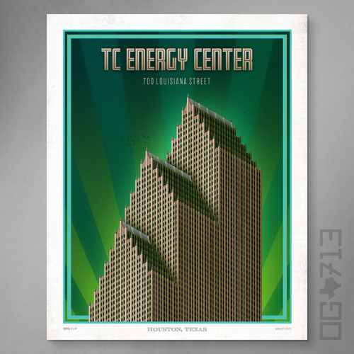 Houston Landmark Series- TC Energy Center