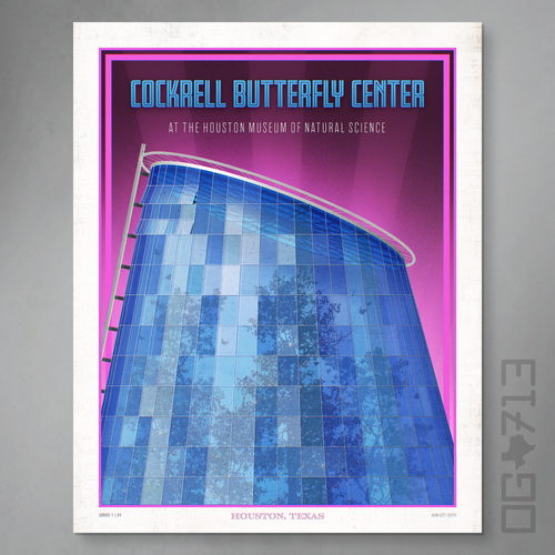 Houston Landmark Series- Cockrell Butterfly Center