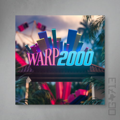 Astroworld Sign Series - Warp2000